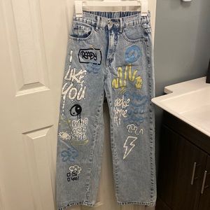 Mom jean type pant